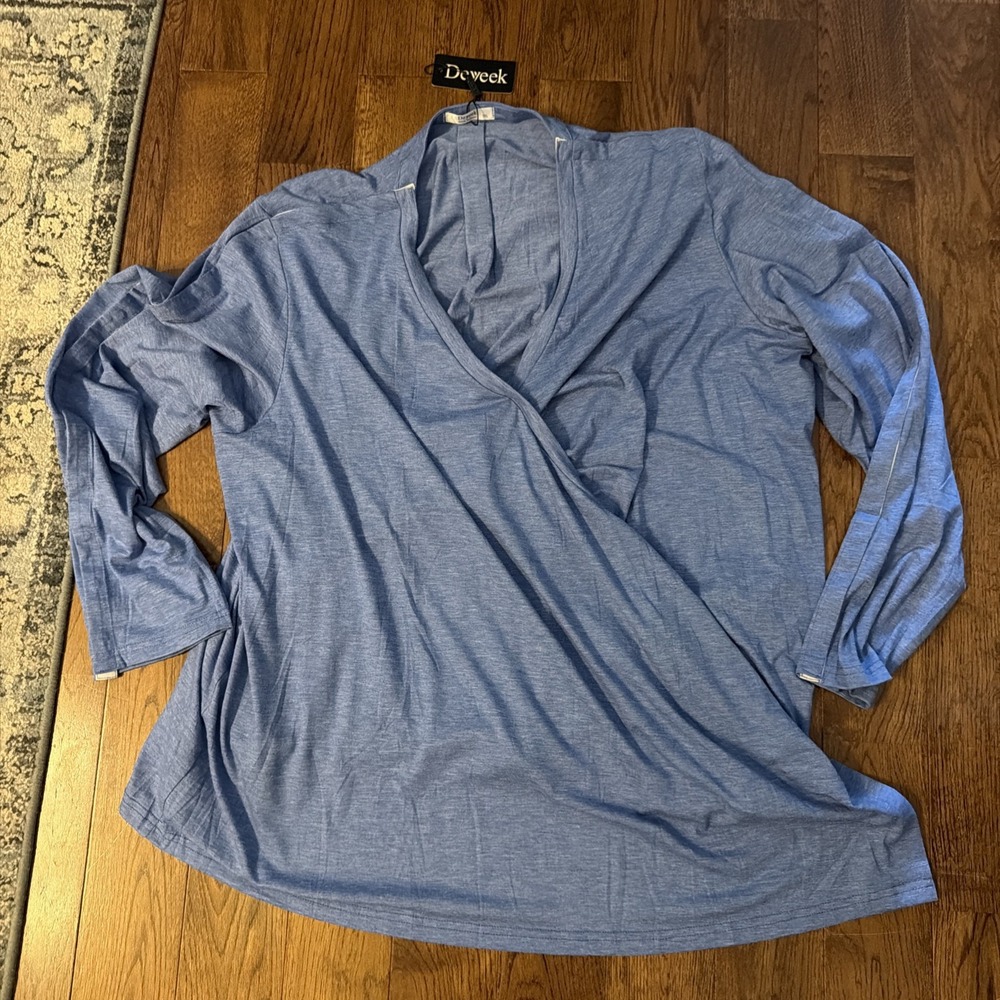 Deyeek Adaptive Medical Snap Easy Surgical Shirt Top 3XL Easy Accessible